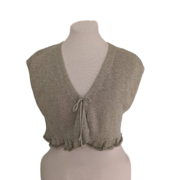 Anthropologie Sparrow Altered/DIY Sweater Vest - Picture 2 of 5